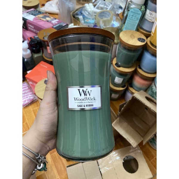 Nến thơm bấc gỗ woodwick