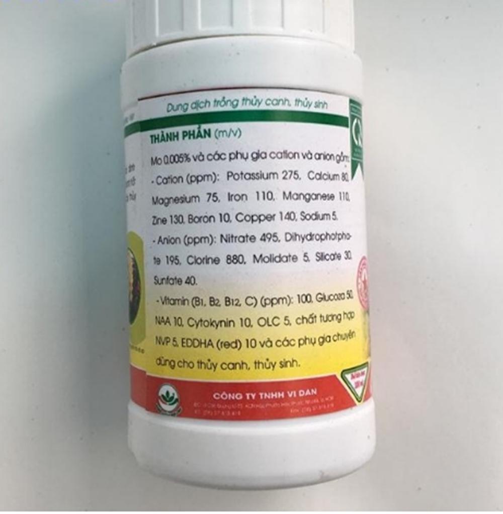 Dung dịch thủy canh Bio-life chai 100ml
