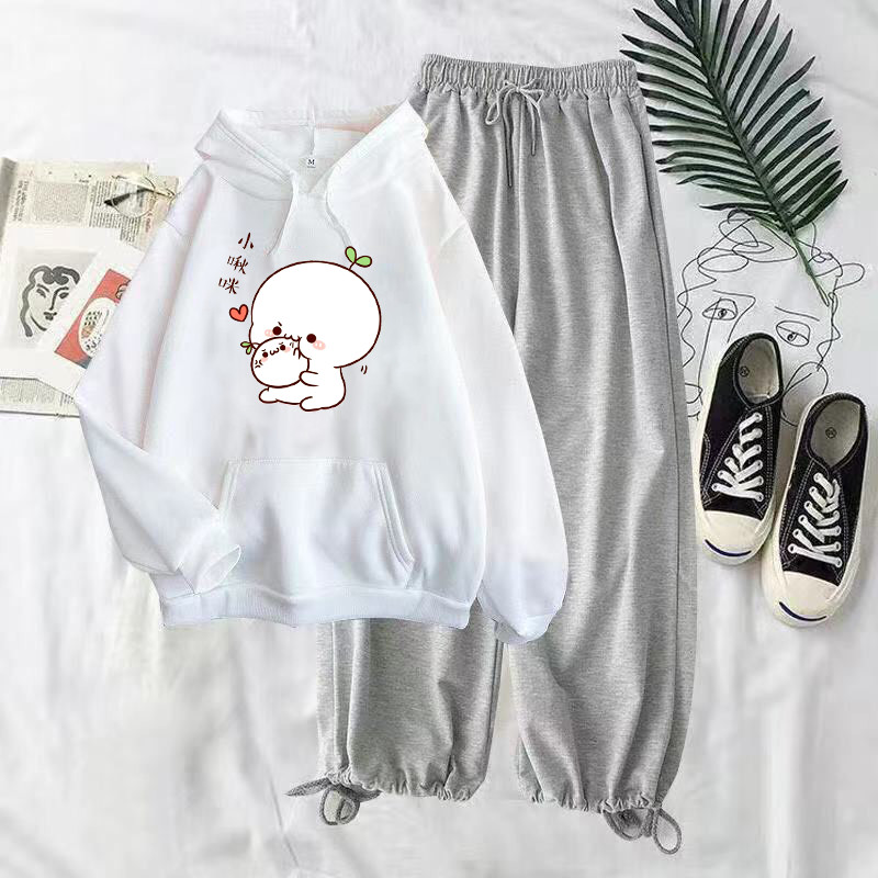 SET ÁO MŨ KÈM QUẦN RÚT DÂY