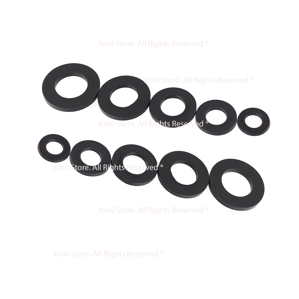 Set 10 Lông Đền Thép Mạ Đen Size M8 (8 Li) M113319