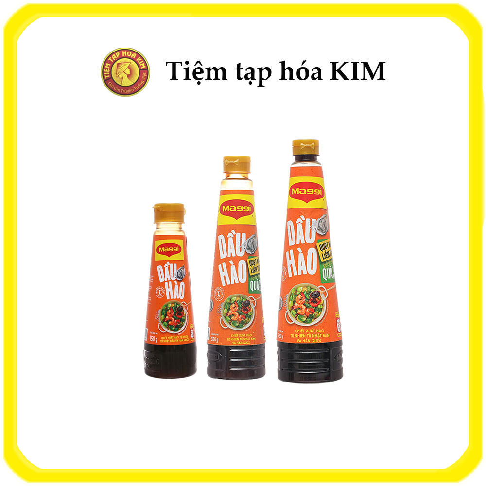 Dầu hào Maggi chai đủ loại