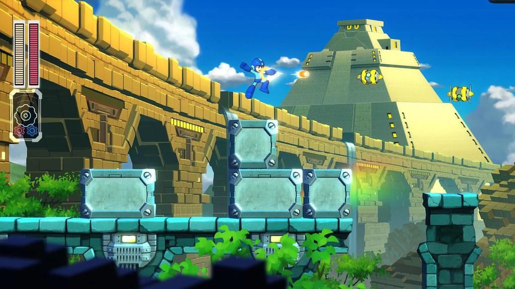 Đĩa trò chơi điện tử PS4 Megaman 11