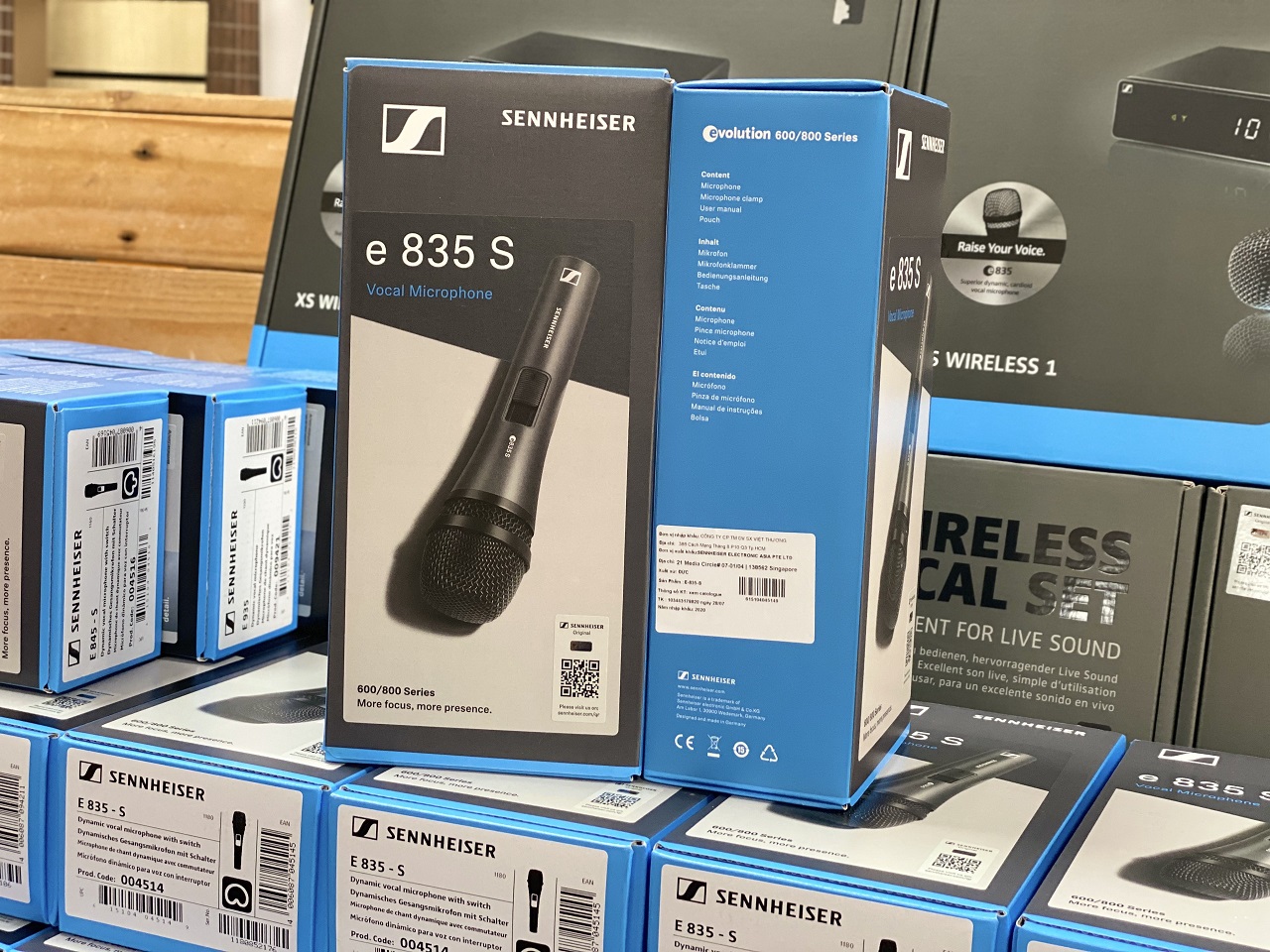 [HCM]Microphone chuyên nghiệp Sennheiser E835s