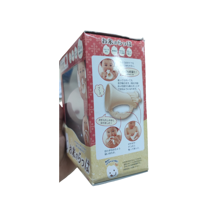 Đồ chơi bé sơ sinh 7 tháng | Kèn 2 chiều kích thích bé tập thổi - KM017