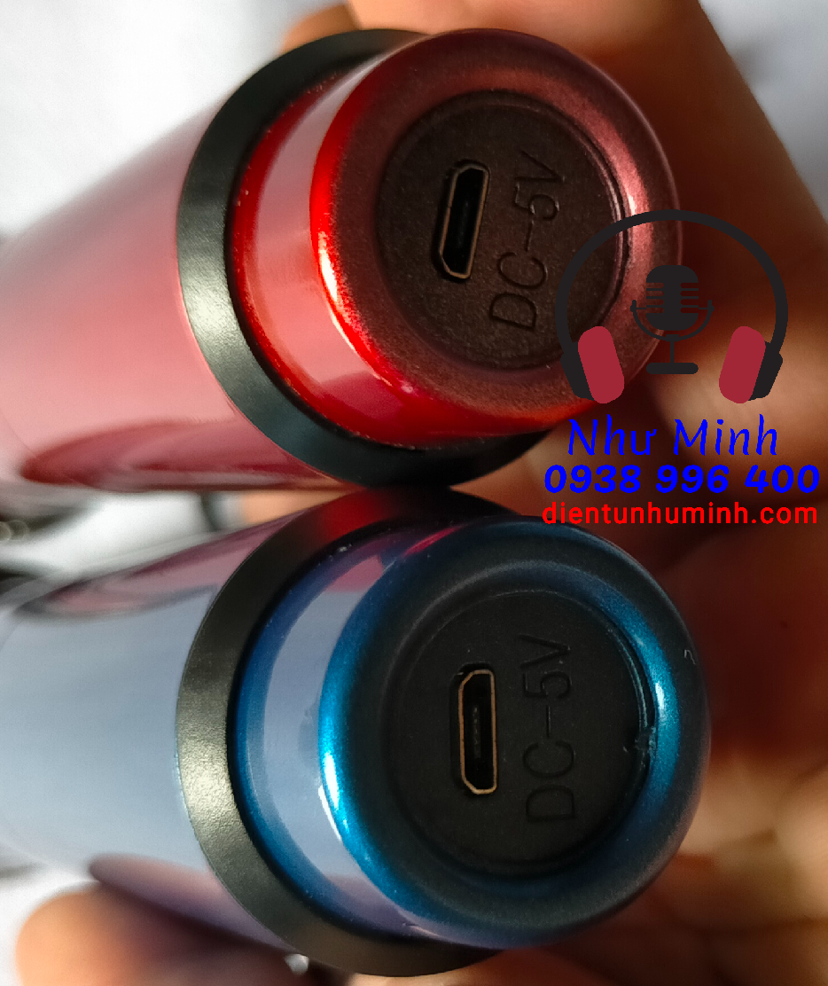 Mic Loa Kéo M-09 CAO CẤP  Dùng Pin Sạc.