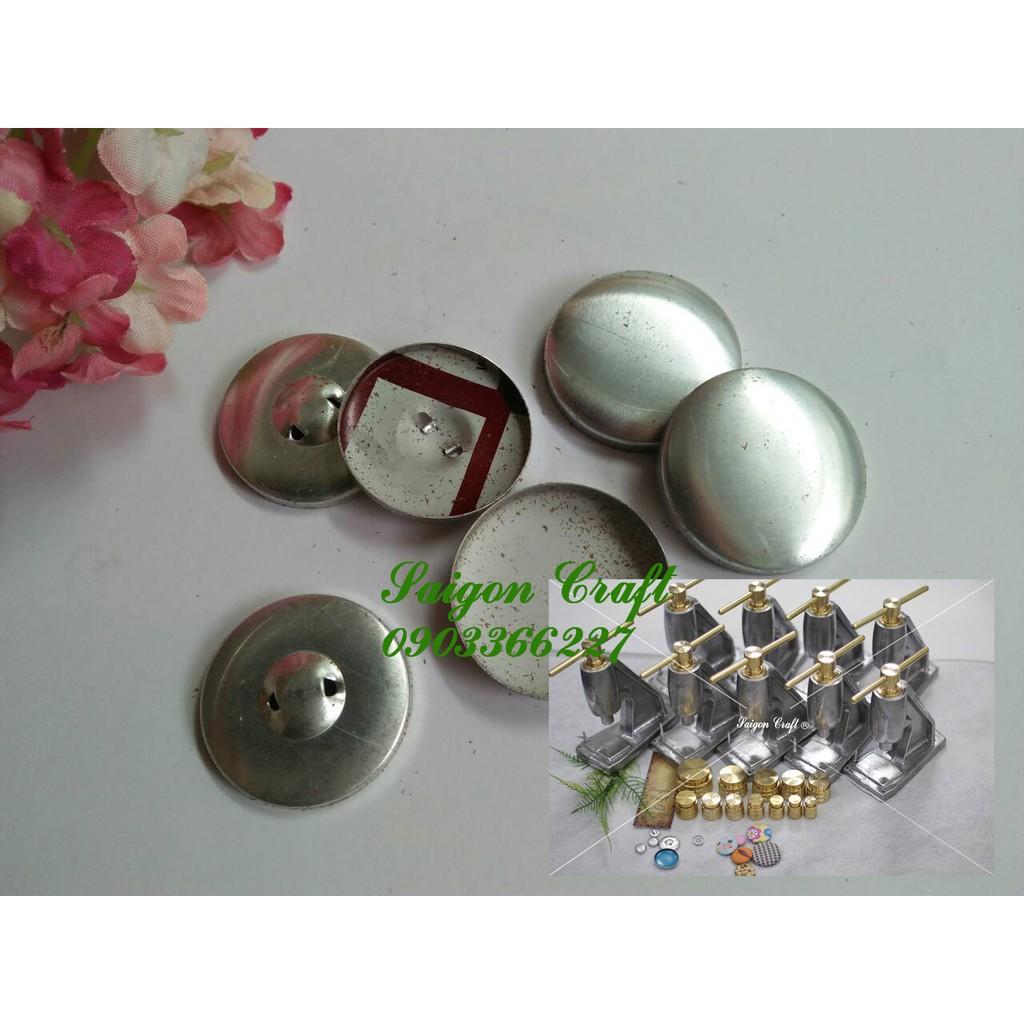 [HCM]Phôi nhôm làm nút bọc vải
