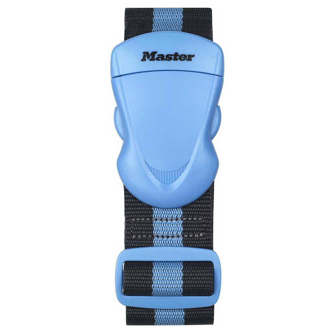 Dây đai Master Lock 4700 EURDBLU dây ràng vali dài 2m x 50mm - MITISHOP