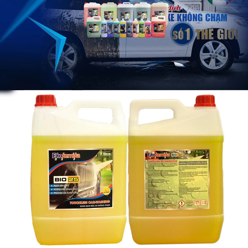 Dung Dịch Rửa Xe Không Chạm BIO 25 - (5L)