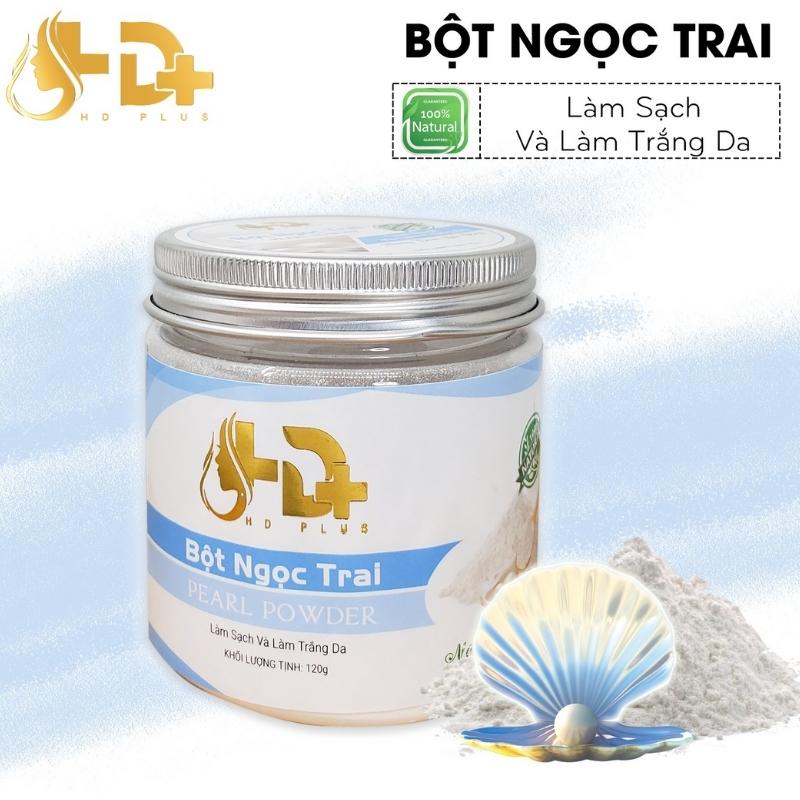 Bột ngọc trai hd plus pearl powder 120g