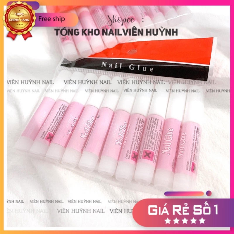 Keo dán móng mini keo dán nailbox 2g dán móng giả