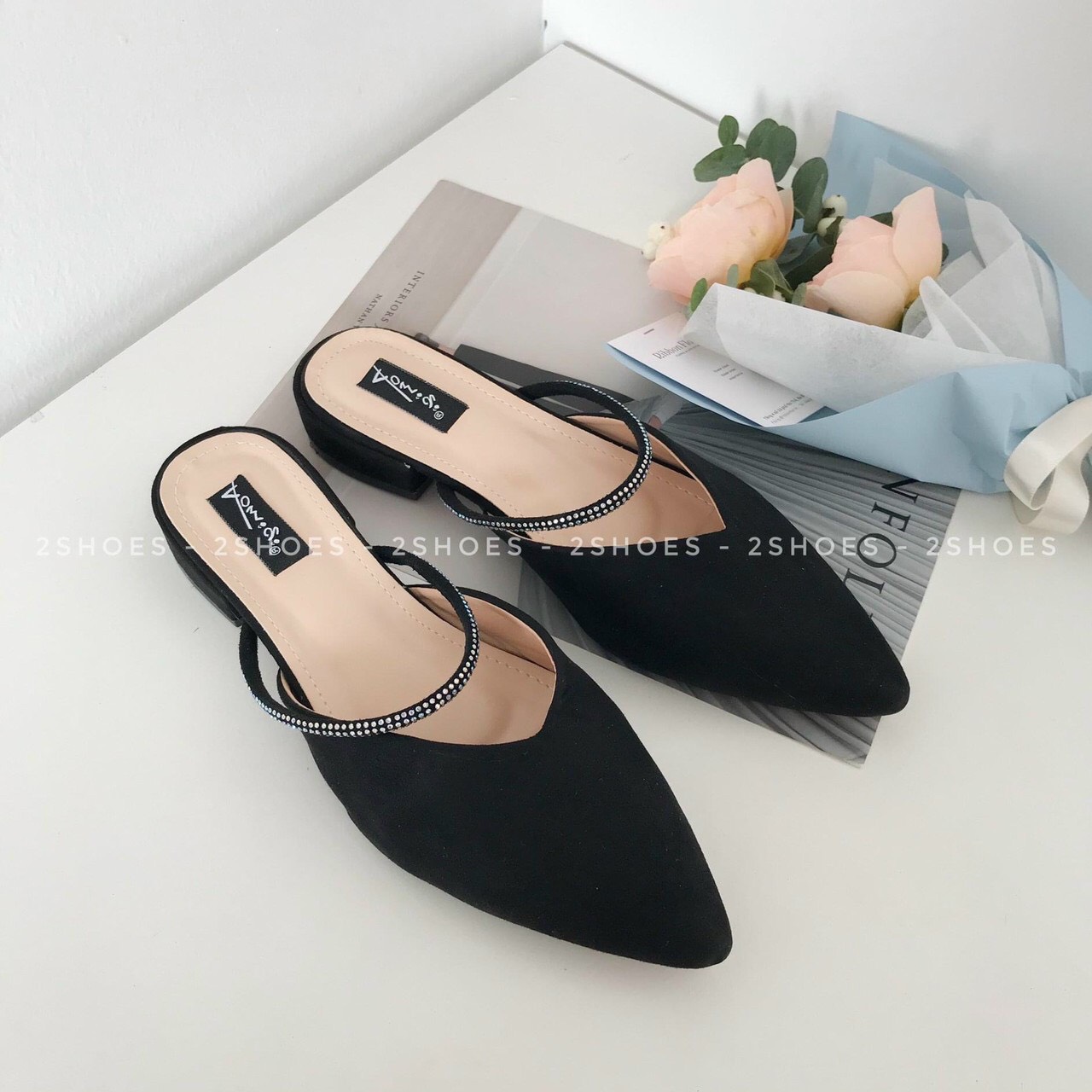 giày sục nữ thời trang hót hít (2 mẫu)