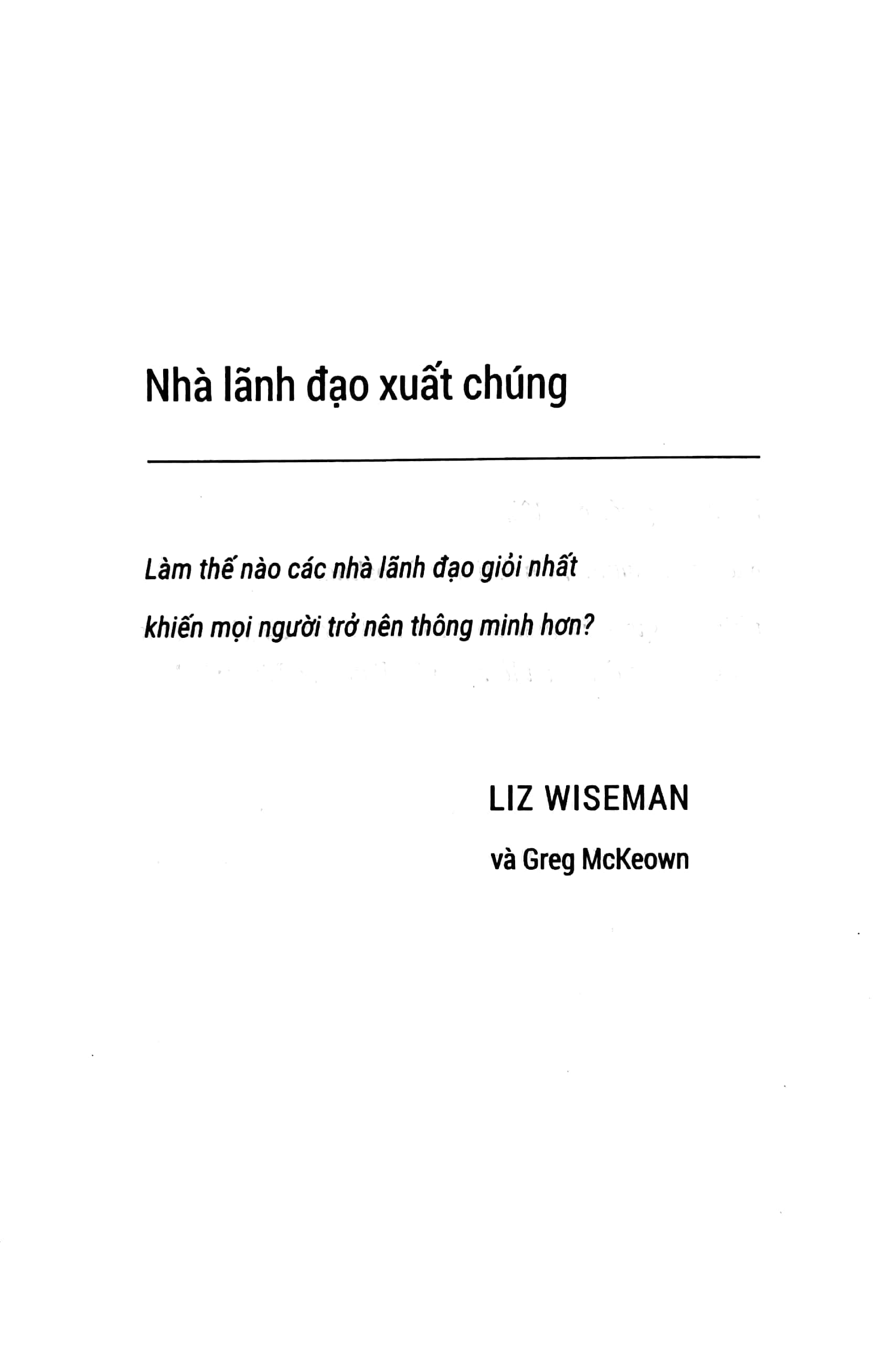Fahasa - Nhà Lãnh Đạo Xuất Chúng