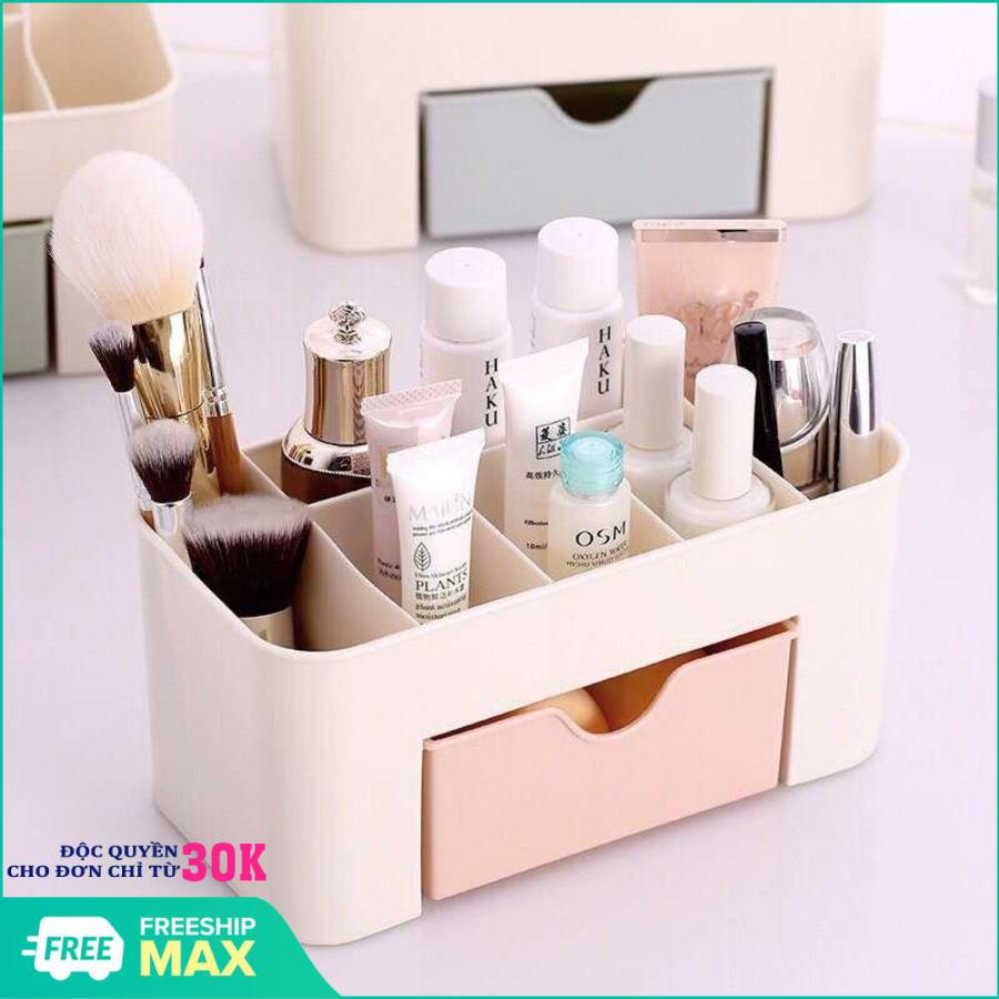 [CƠN LỐC GIÁ SỐC] Tủ đựng mỹ phẩm mini, Tủ đồ trang điểm cho chị em (Màu ngẫu nhiên)