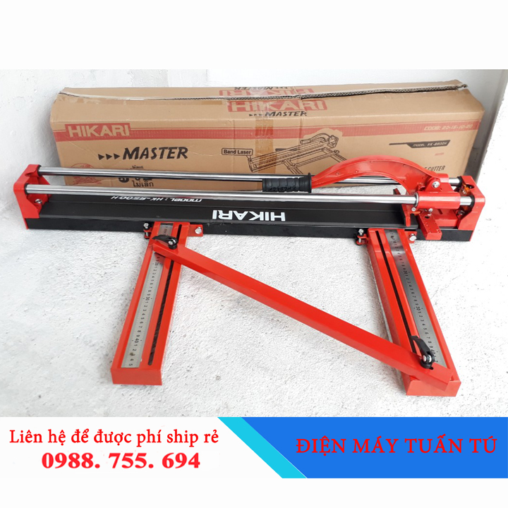 BÀN CẮT GẠCH MEN ĐẨY TAY HIKARI 80cm