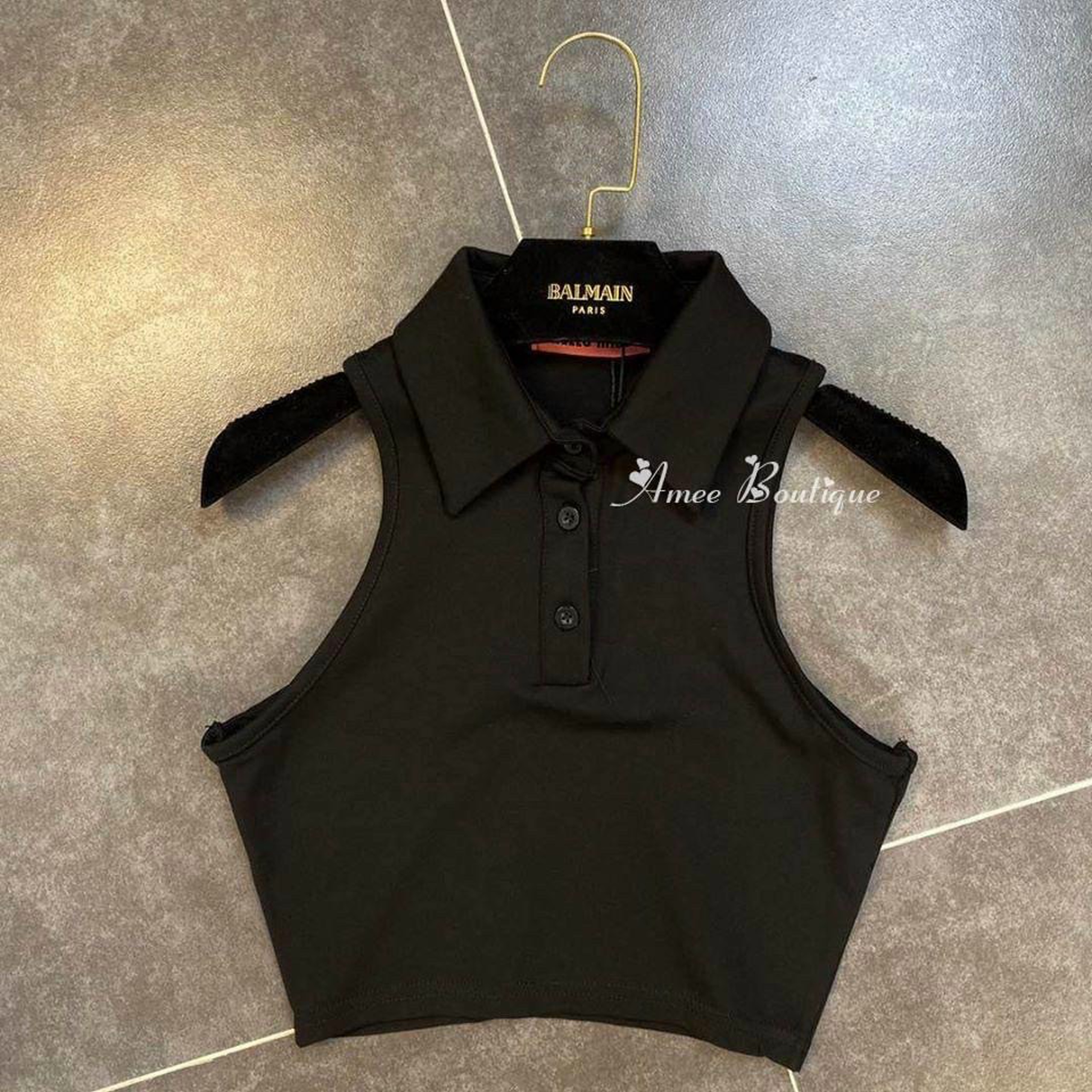 Hot 🔥🔥🔥 Áo ba lỗ cổ bẻ siêu cưng