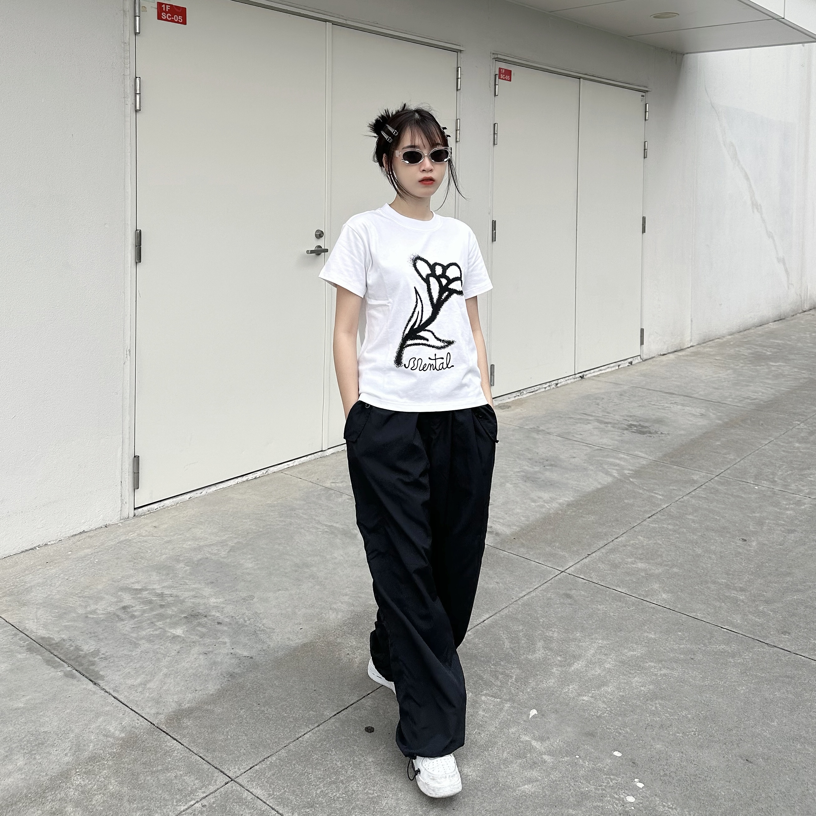 Áo Thun Nữ Baby Tee In Hoa MENTAL®️