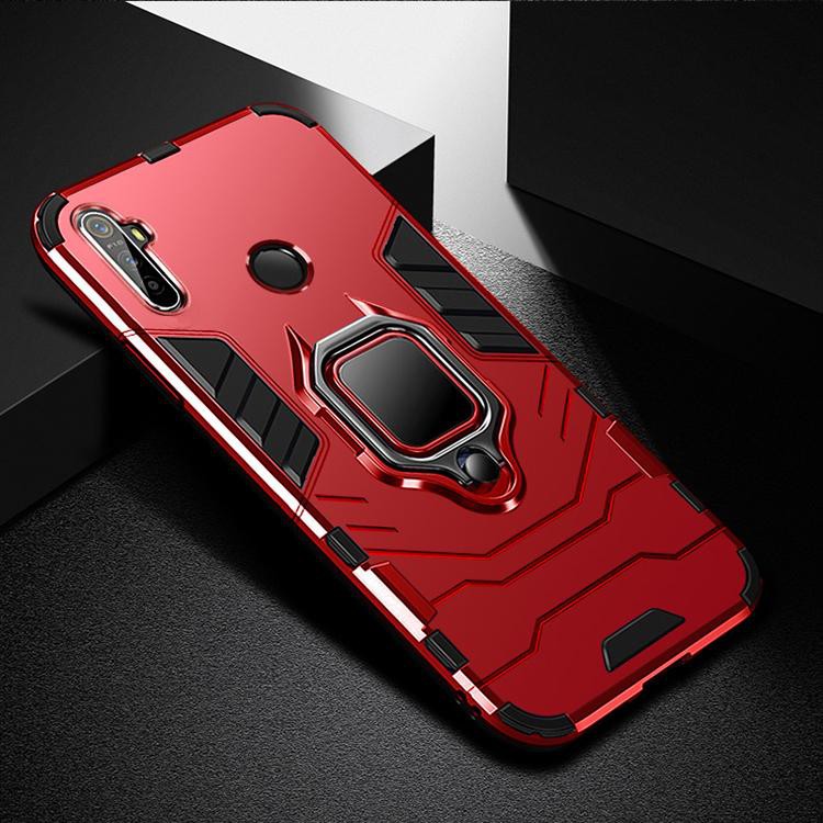 Ốp lưng samsung a11, m11 Ironman chống sốc kèm iring chống lưng