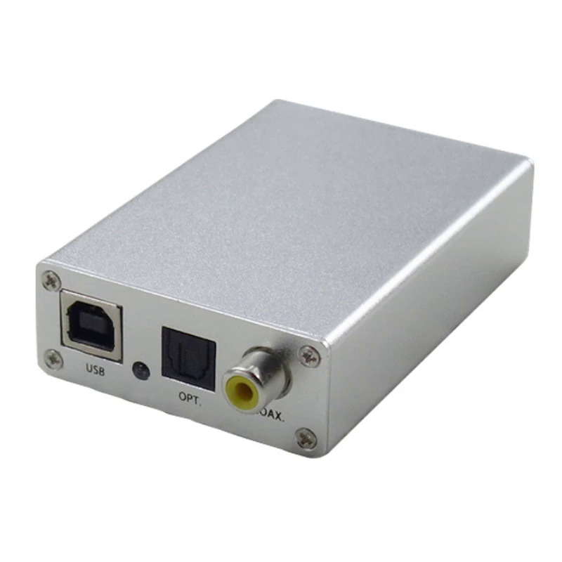 Hifi usb dac bộ giải mã otg bên ngoài card âm thanh tai nghe khuếch đại usb để sợi quang đồng trục spdif rca đầu ra