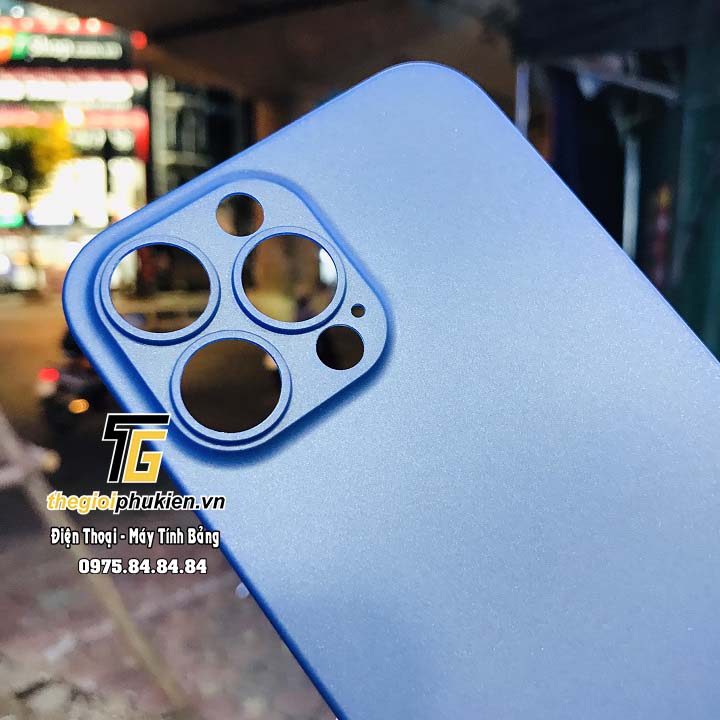 Ốp lưng nhám Memumi siêu mỏng 0,3 mm cho iPhone 13 Pro, 13 Pro Max
