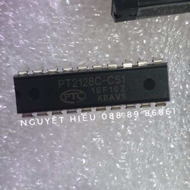 2 con ic điều khiển mạch quạt pt2128c-c51 20 chân