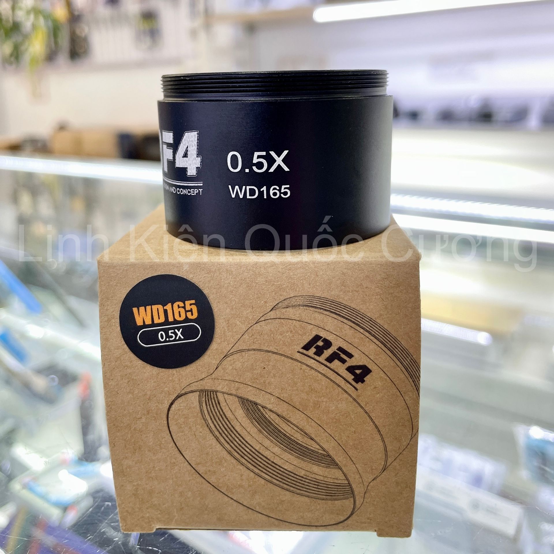 Len nâng chiều cao kính hiển vi RF4 WD156 (5X)
