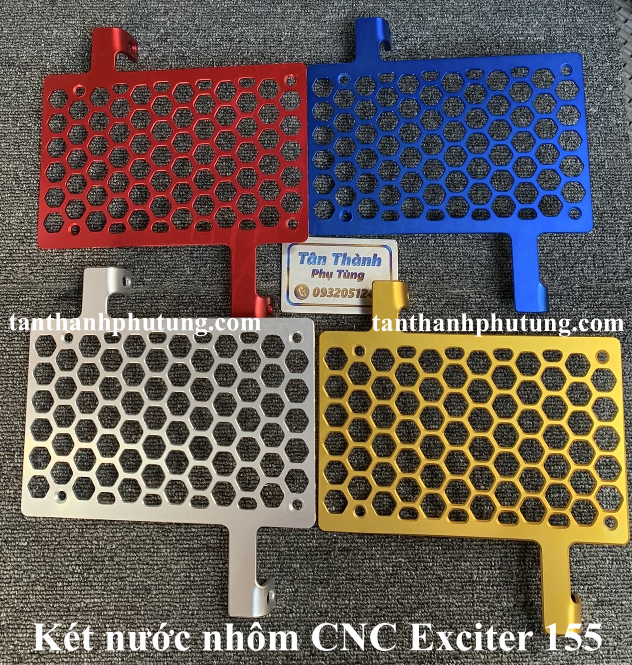 Két nước nhôm CNC Exciter 155
