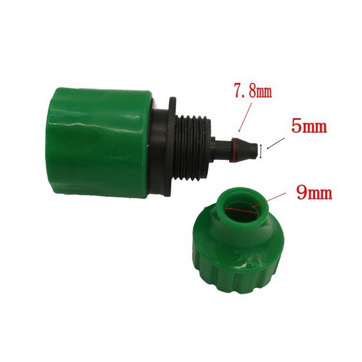 1 Piece Blue. Connecting Water Pipes with Non-Magnetic Diameters of 5mm, 9mm to Quick Connect. Th 698