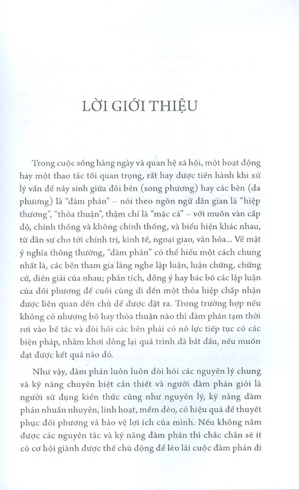 Giáo Trình Đàm Phán Quốc Tế