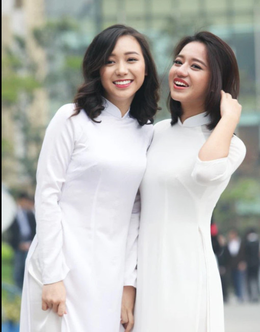 Combo 05 áo lá học sinh hàng việt nam (từ 25kg đến 65kg mặc vừa )