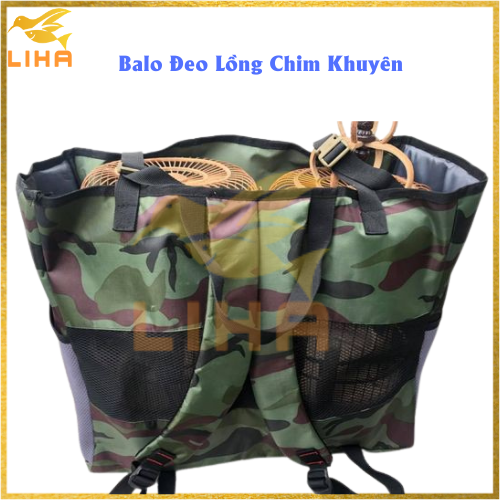 Balo Đeo Lồng Chim Khuyên, Chòe Đất - Phụ Kiện Cho Chim Cao Cấp