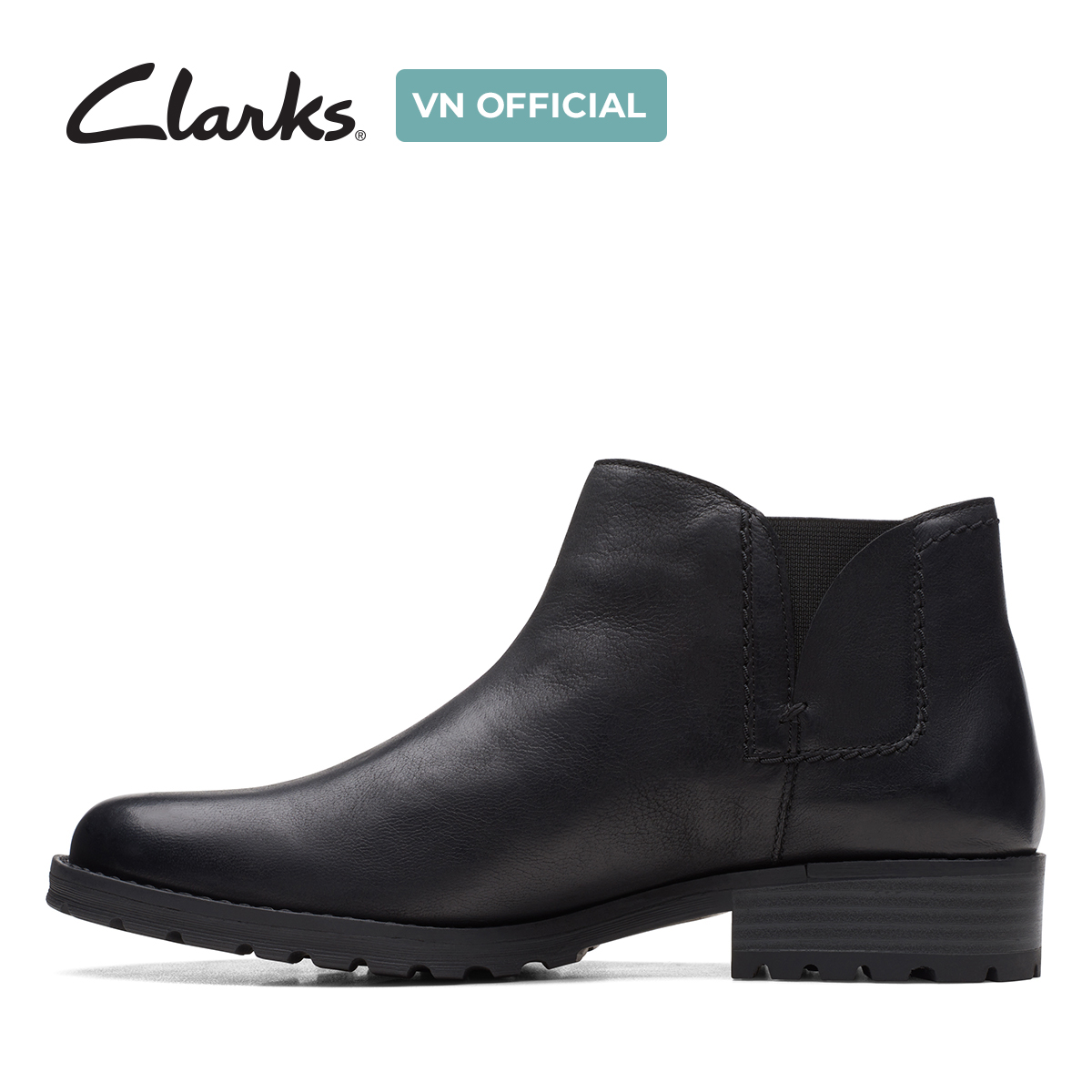Giày Bốt Da Nữ Clarks - Clarkwell Demi