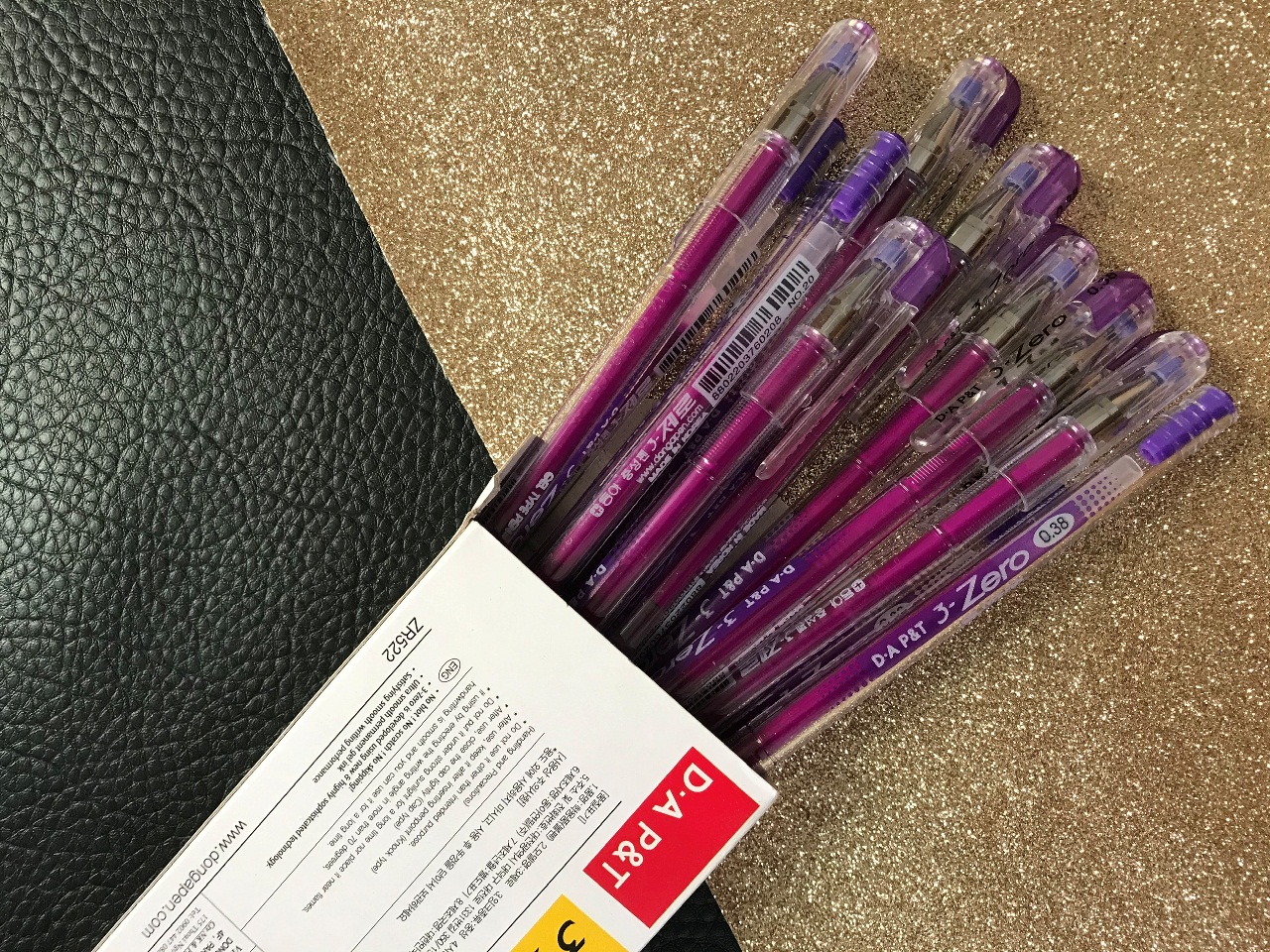 [HCM]Hộp 12 cây bút gel 3-Zero (D.A P&T)