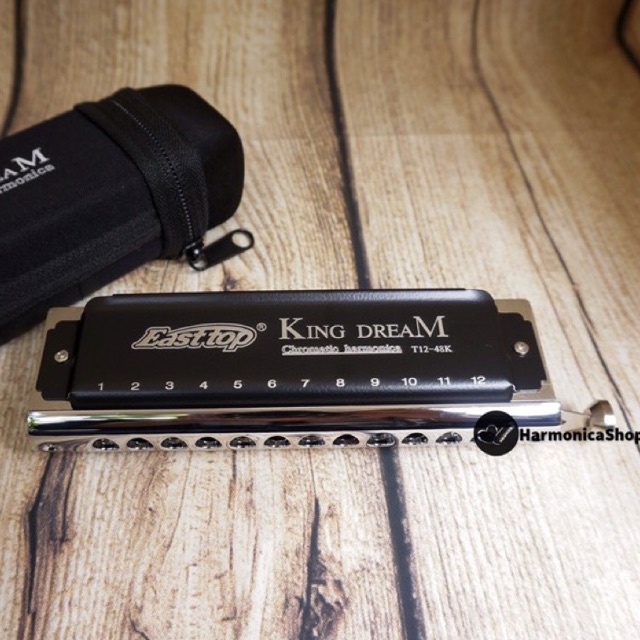 Kèn Harmonica EASTTOP CHROMATIC KING DREAM T12-48K