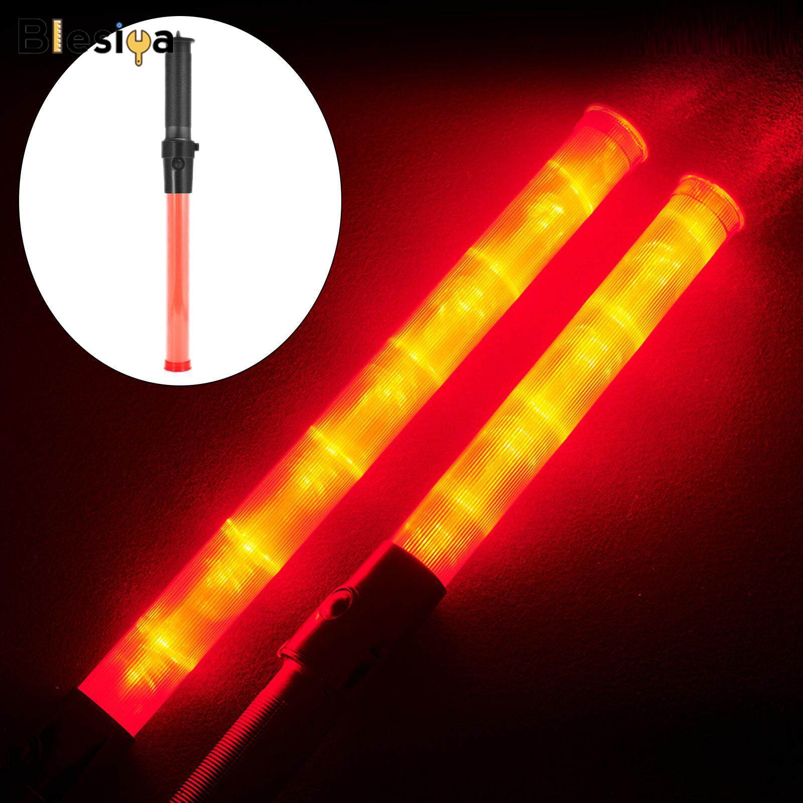 Blesiya Traffic Wand with 2 Flashing Modes Flashlight for Parking Guides