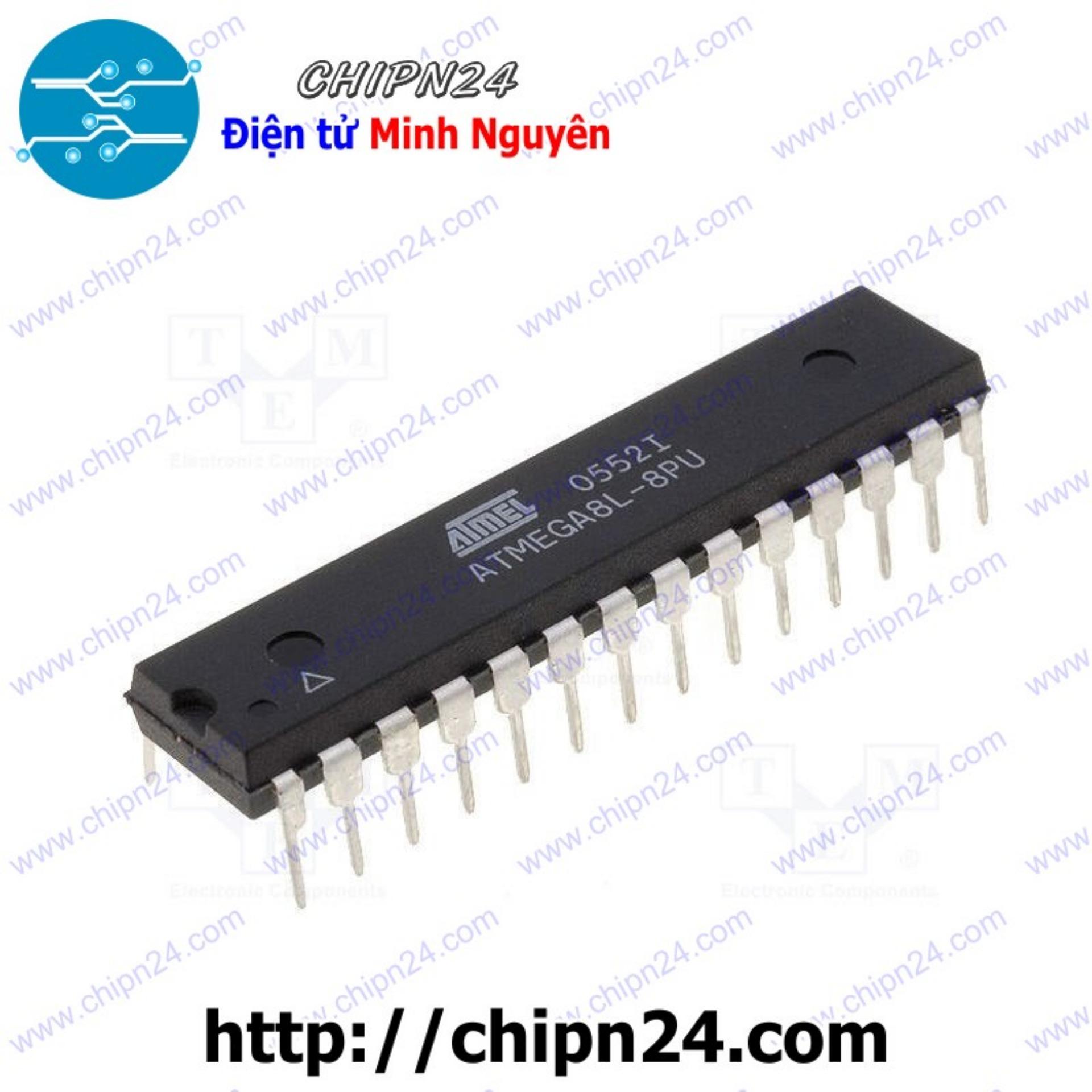 [1 con] (DIP) IC ATmega8L-8PU DIP-28 (ATmega8L ATmega8)