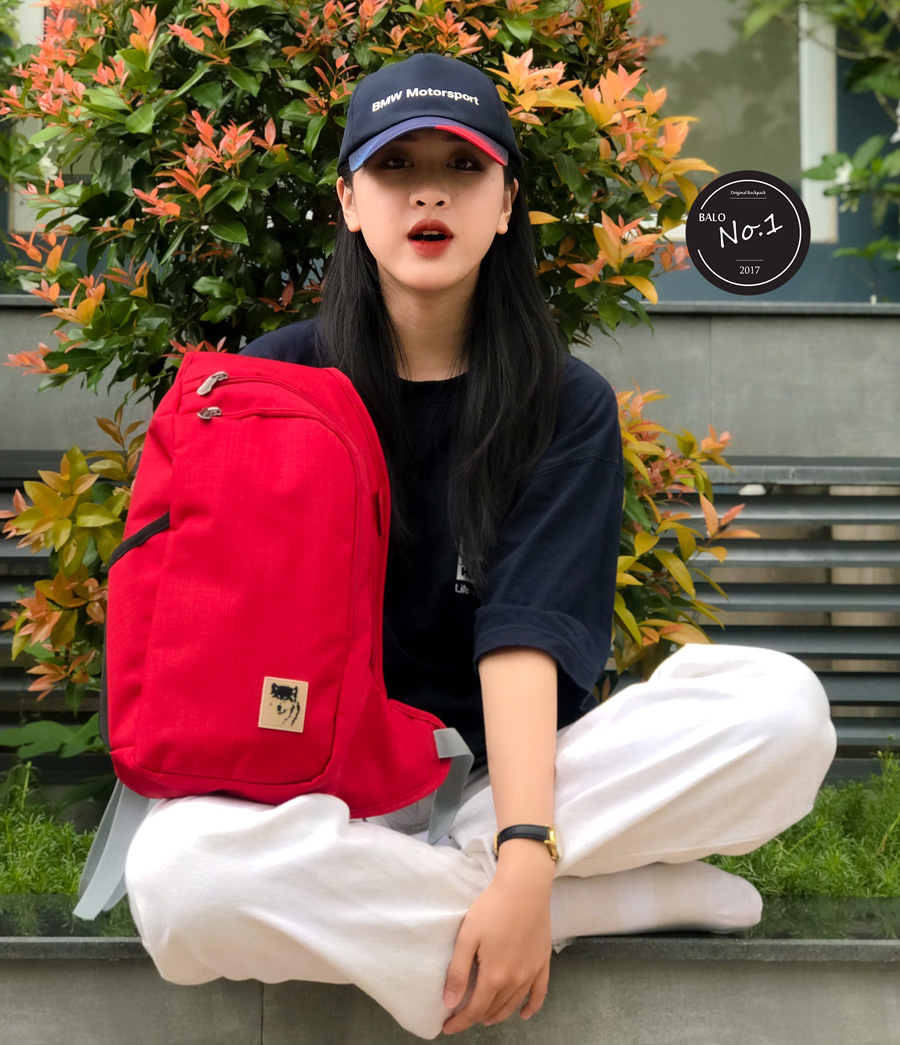 [HCM][TẶNG KÈM VỚ] Túi Đeo Chéo Thời Trang Mikkor D.leh Sling – Red