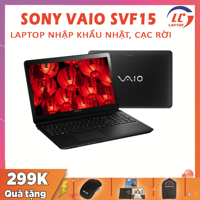 Bảng giá Laptop Sony VAIO SVF15 Hàng Nhập Khẩu Nhật, Card Rời, i5-4210U, VGA NVIDIA GT 740M-2G, Màn 15.6 FullHD IPS, Laptop Sony, Laptop i5, Laptop Giá Rẻ Phong Vũ
