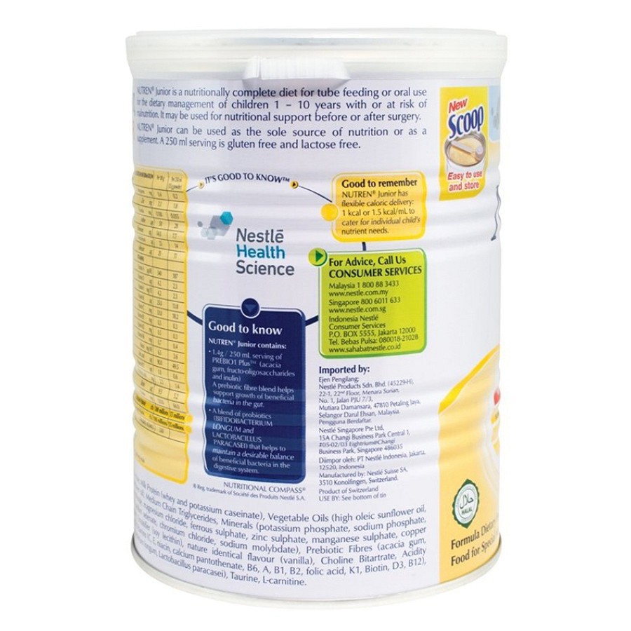 Sữa Bột Nestlé Nutren Junior 400g - 800g