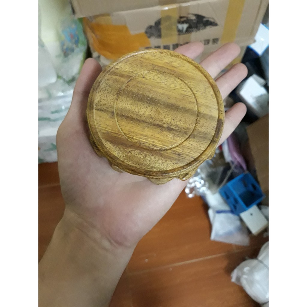 KỆ GỖ ĐẶT TƯỢNG- ĐÔN KÊ TƯỢNG- ĐÔN TRÒN 10CM