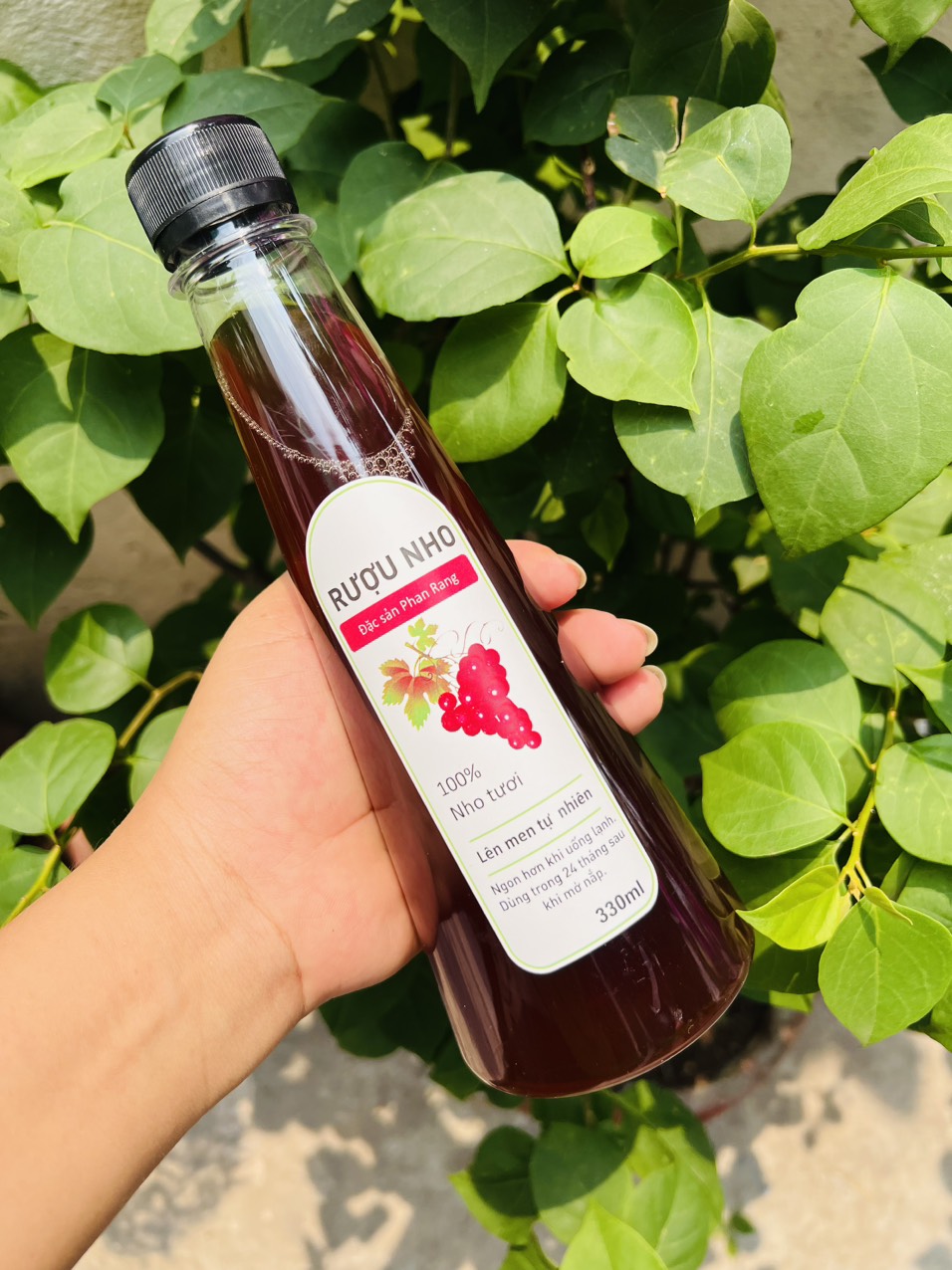 Nước ép nho lên men 330 ml [ít đường]