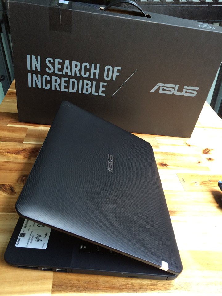 Laptop Asus X455 i3 4005U tốc độ 4×1.7G, ram 4G, HDD 500G, LCD 14in led, webcam, usb 3.0, HDMI, pin 3h-4h, phím chiclet