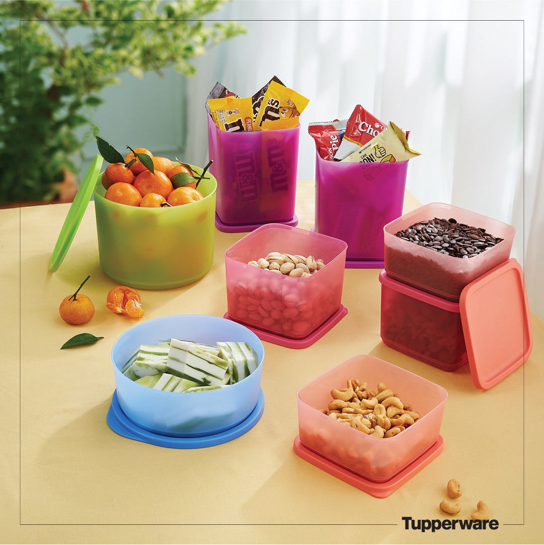 Bộ hộp bảo quản thực phẩm Magic Set 8 hộp Tupperware