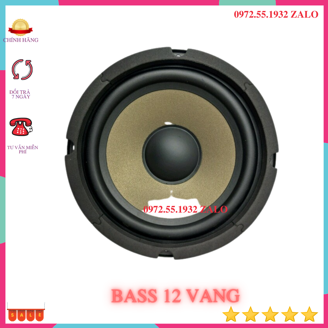 Loa trung 12cm hk từ đại 100 gân béo cao su giá 1 cái
