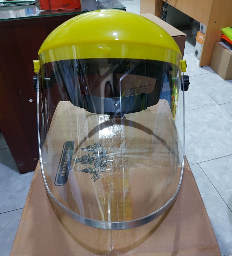 [HCM]Nón Bảo Hộ Có Kính Che Mặt USafetyman