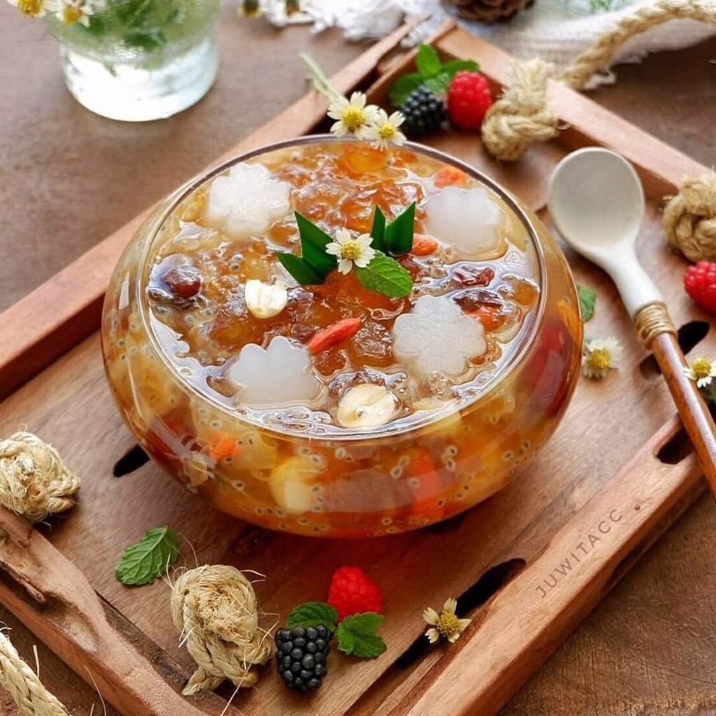 500g 13 taste low-sugar tea with red apple zupong bag
