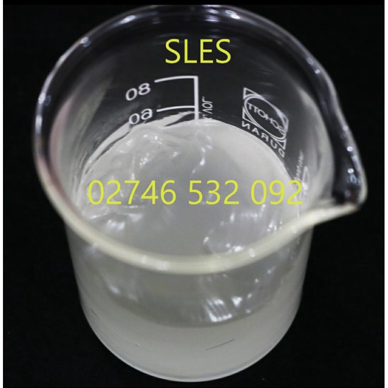 100G Chất Tạo Bọt Sodium Lauryl Ether Sulphate (Sles)