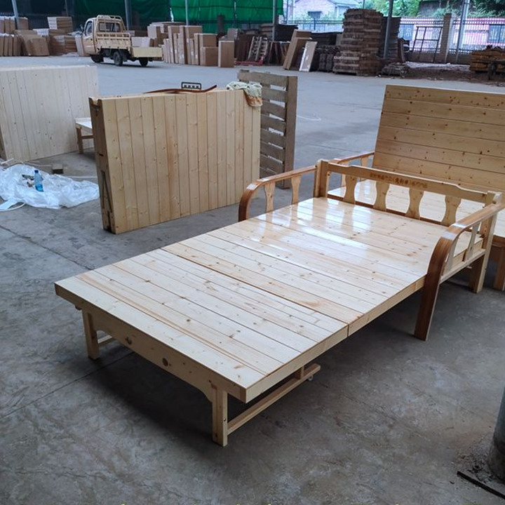 Giường sofa bằng tre, Ghế sofa gấp thành giường tiện lợi 190x120cm