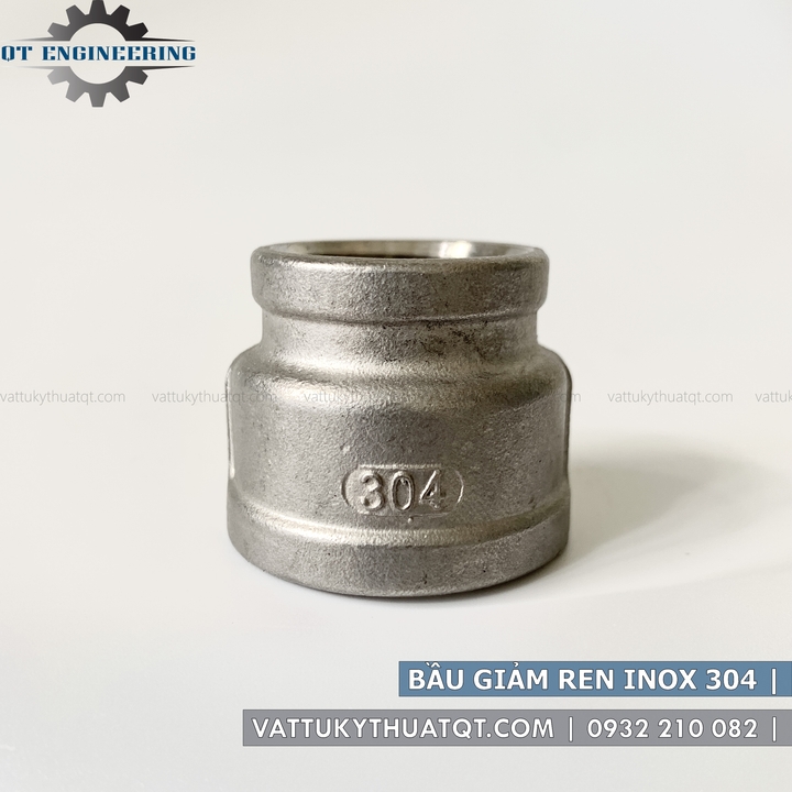 Bầu Giảm Ren Inox 304 | VATTUKYTHUATQT.COM