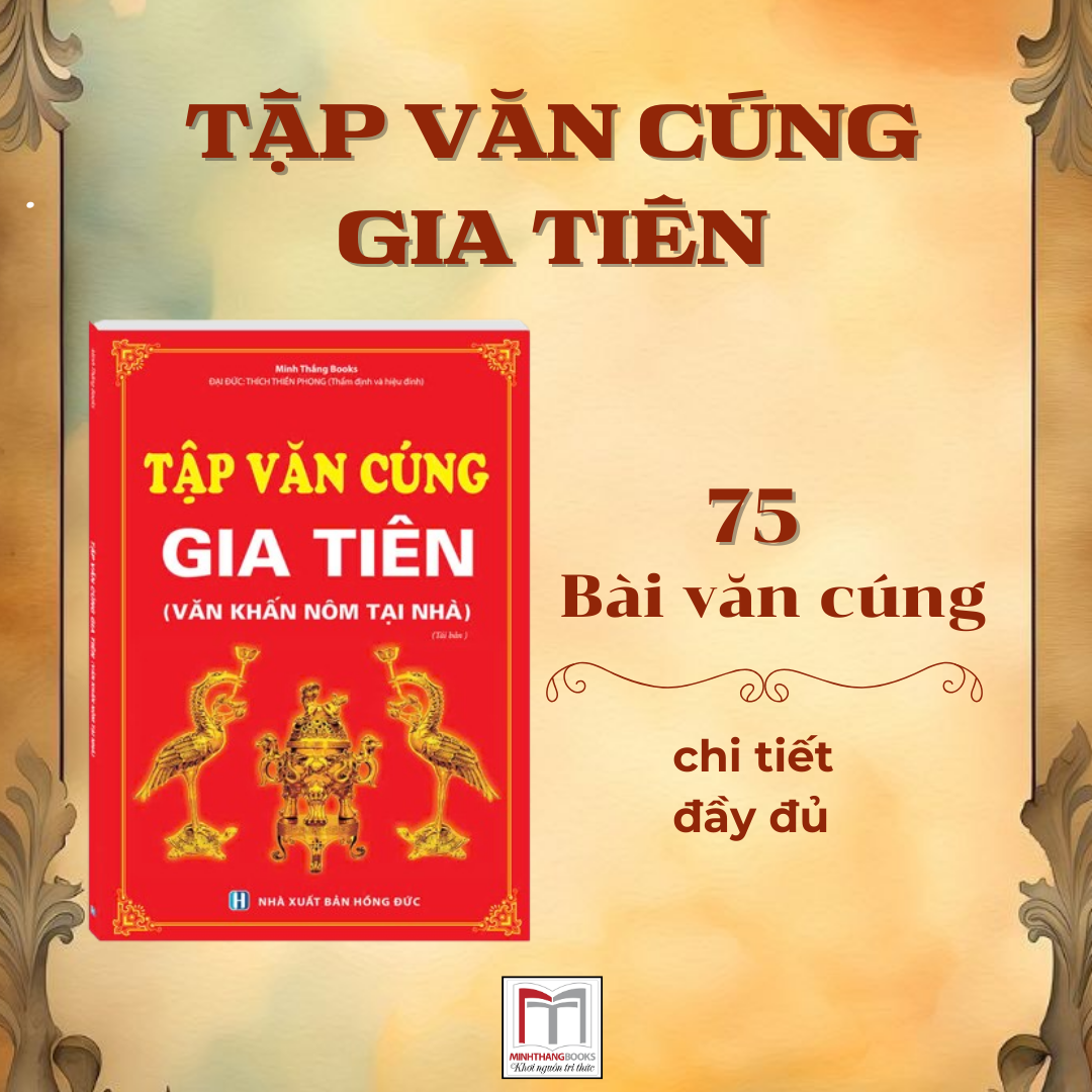 Tập Văn Cúng Gia Tiên (Văn Khấn Nôm Tại Nhà)
