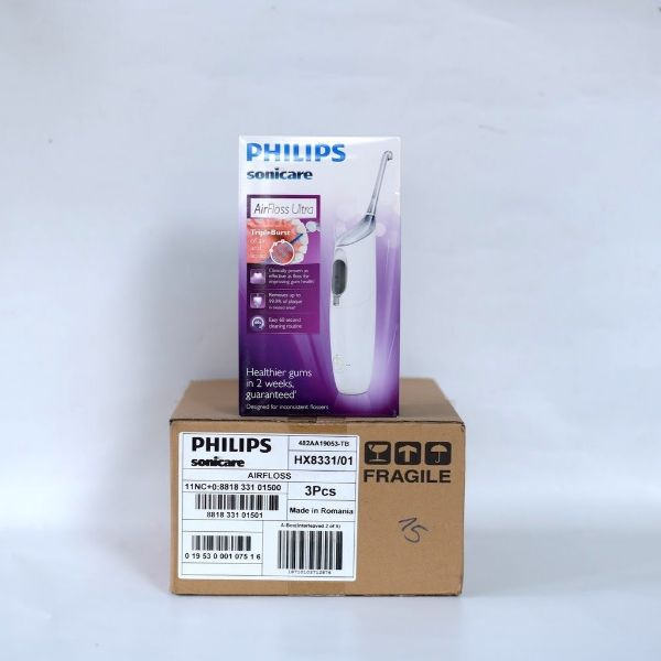 [HCM]Máy tăm nước Philips Sonicare AirFloss Pro/ Ultra HX8331